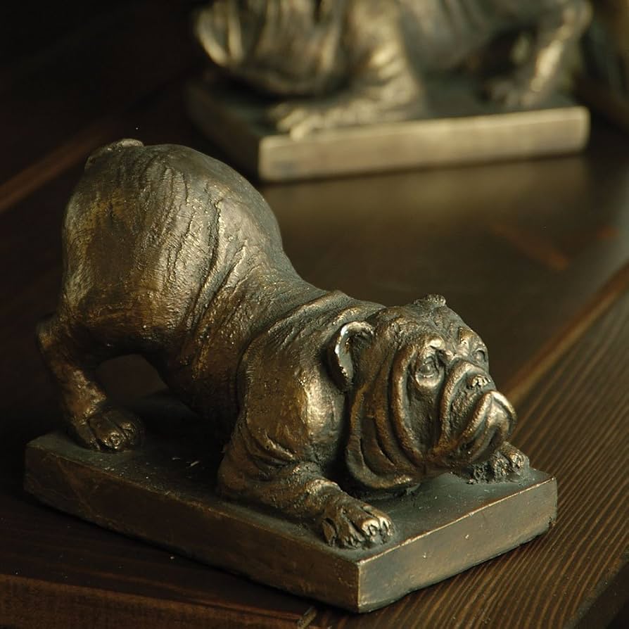 アンティーク ブルドッグ ブックエンド アメリカ Cast Iron Vintage Style Bull Dog Bookends Collectibles