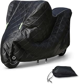 Hail-resistant motorcycle cover compatible with KTM GS 620 Duke All-season waterproof outdoor Oxford fabric motorcycle cover rainproof UV resistant and windproof