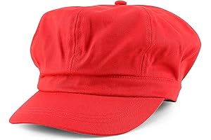 Soft & Snazzy Kids Newsboy Cap with Adjustable Elastic Closure