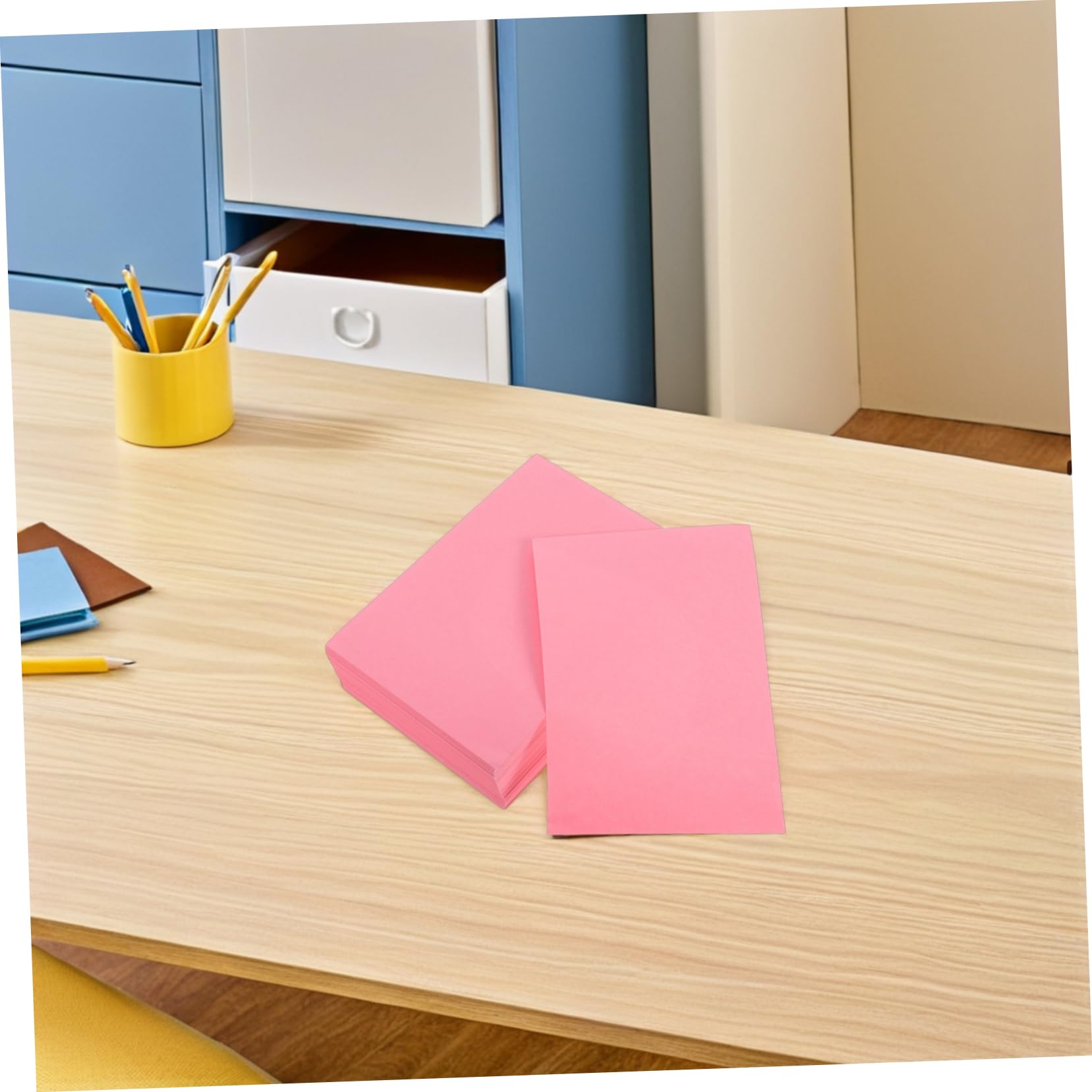 Gatuida 500piezas Papel de Impresión de Color Rosa Hojas para Copiar Papel para Documentos Manualidades y Proyectos de Bricolaje para Escuela y Oficina