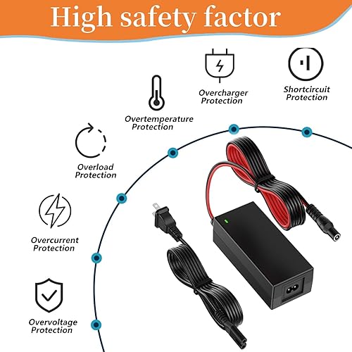 Miniatura 4 de Cargador de 14V 56W para NOCO Jump Starter Compatible con NOCO GB70 GB150 GB250+ GB251+ GB500 GB500+ Genius Boost Ultra Safe Batería de arranque de