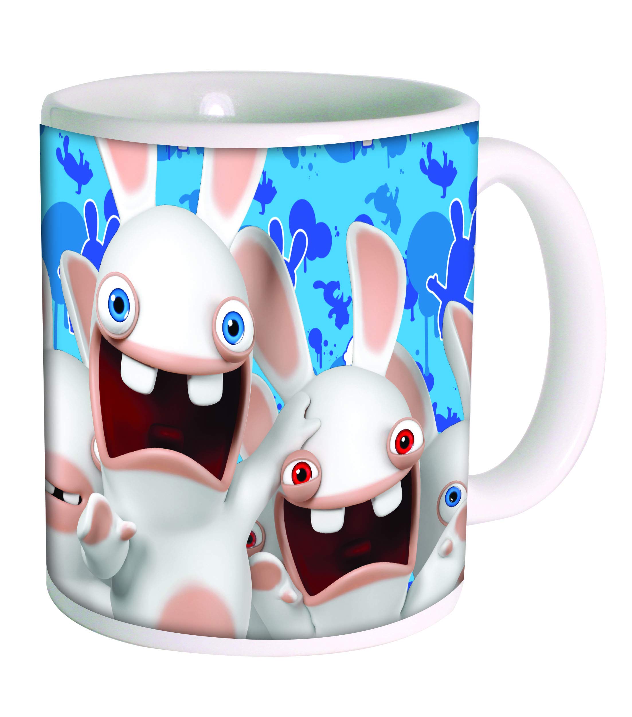 559-90101 Rabbids Mug, Multicolor