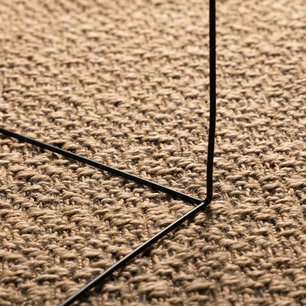 vidaXL Tappeto ZIZUR 160x230 cm Aspetto Iuta per Interni ed Esterni