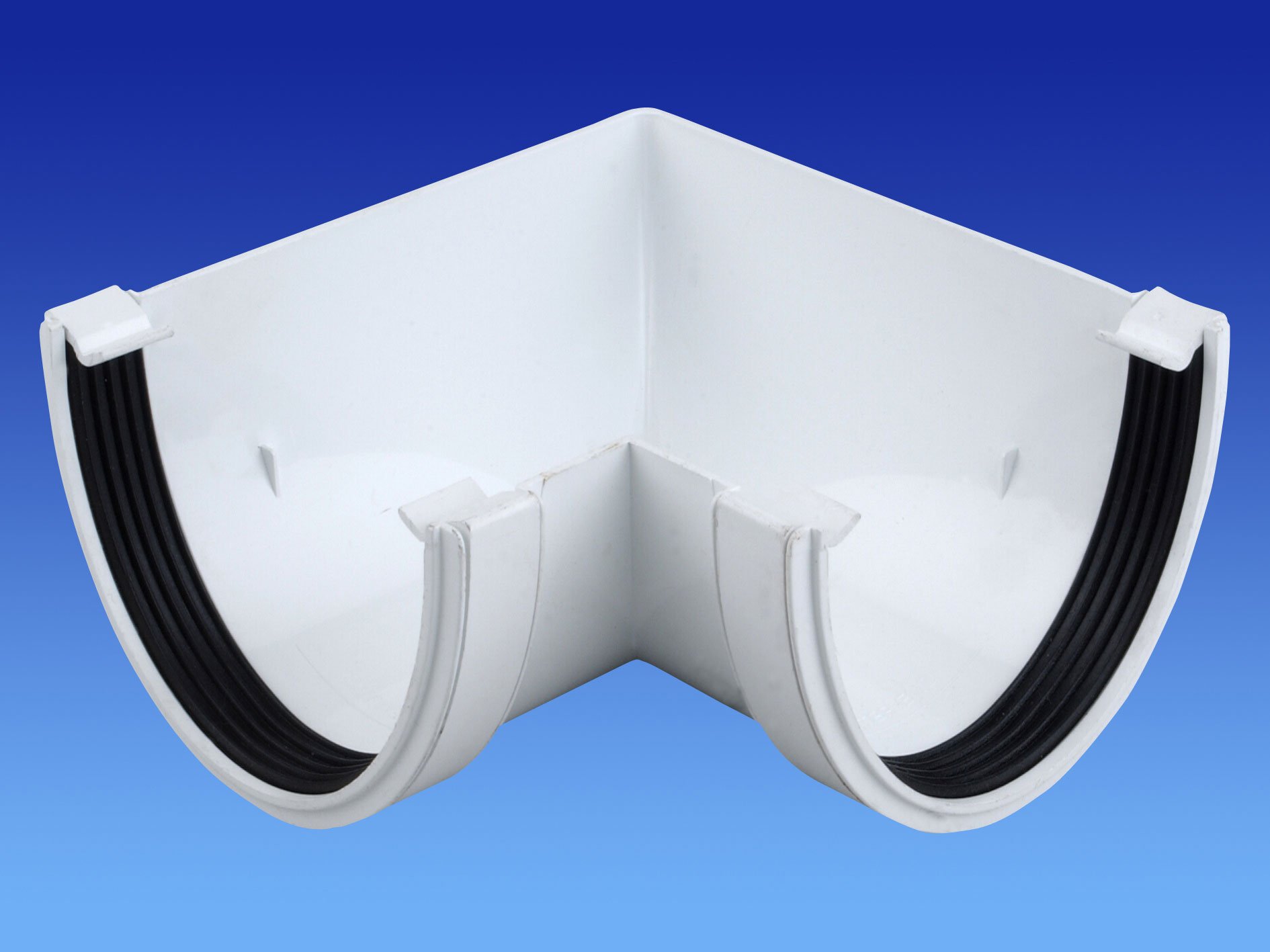 OSMA angle à 90 degrés blanc 113 mm rigide pour système Deepline 4.5