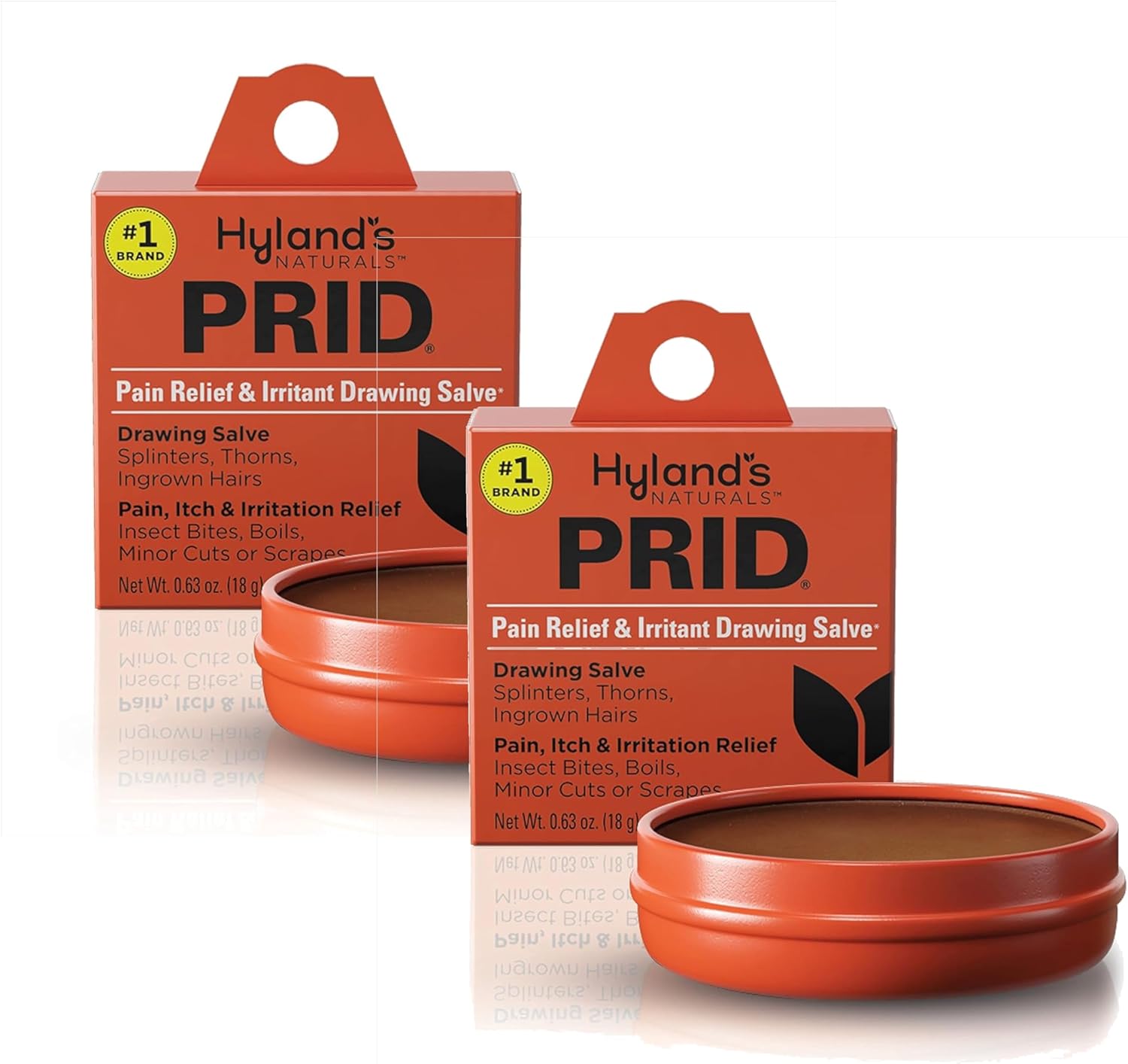 PRID Drawing Salve - 2 Pack - Topical Skin Irritation Relief, Itch Relief for Bug Bites, for Splinters, Thorns, Ingrown Hairs