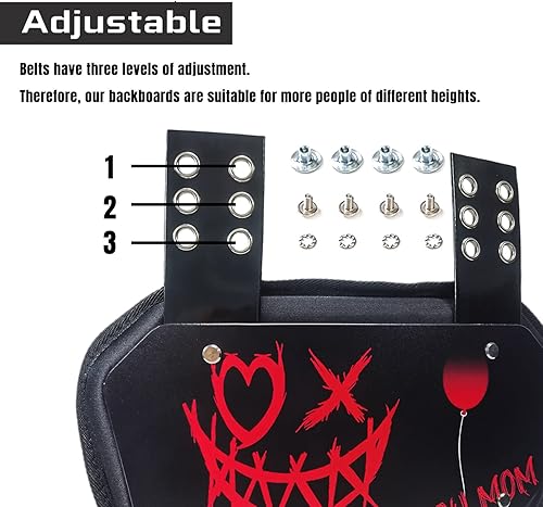 Vista 19 de Placa trasera de fútbol deportivo para hombreras de fútbol, protector trasero de espalda baja para jugadores de fútbol, espalda baja será segura