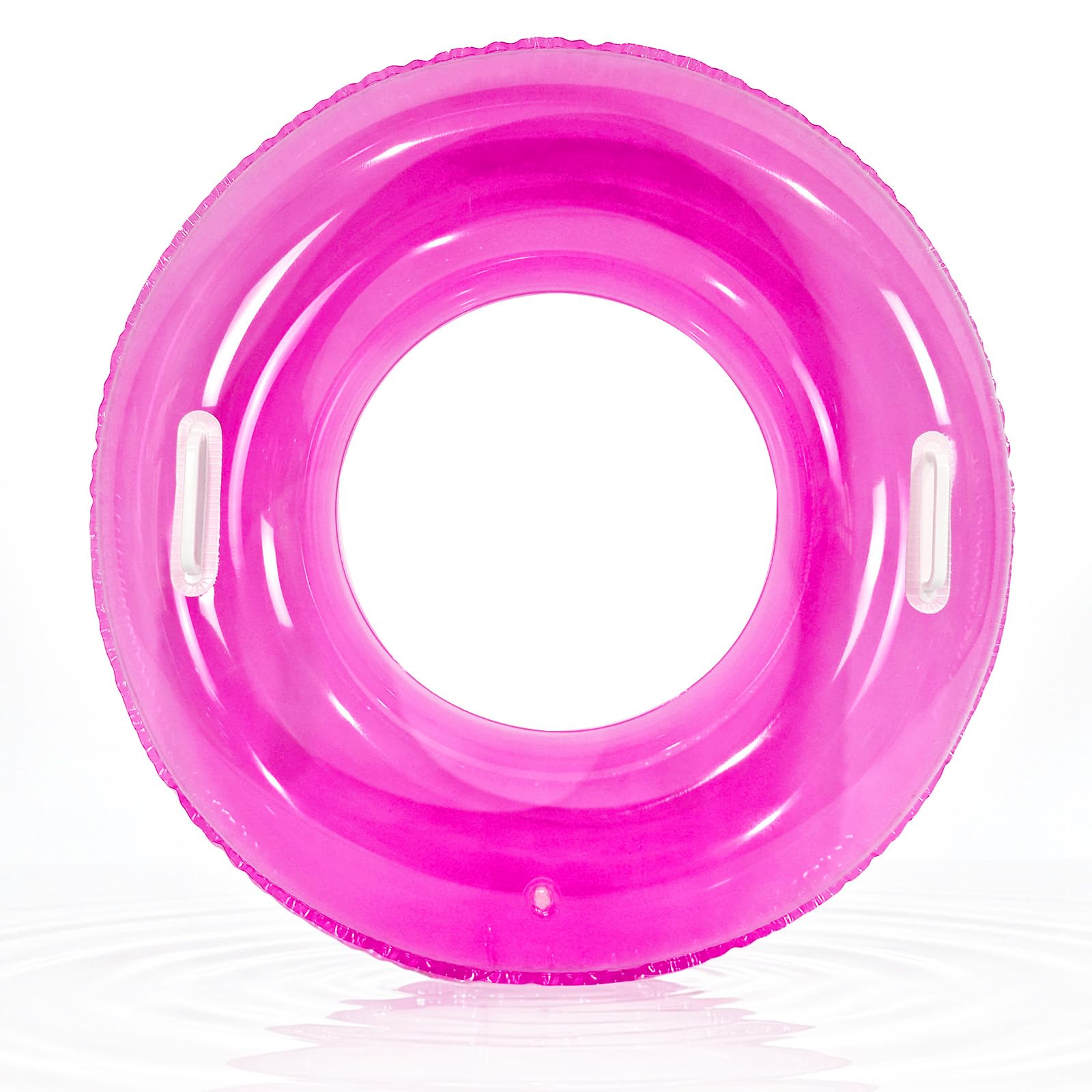 Pink Swimming Ring Inflatable Rubber Rings for Adults,120cm Giant Inflatable Pool Ring Floaties Swim Rings Water Float Inflatables Pool Float for Teenager Women Kids 14+ Beach Summer Water Party Sport