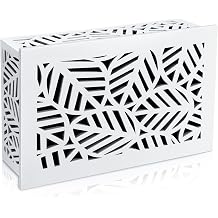Saillong Doorbell Chime Cover Box Only, White, Leaf-style