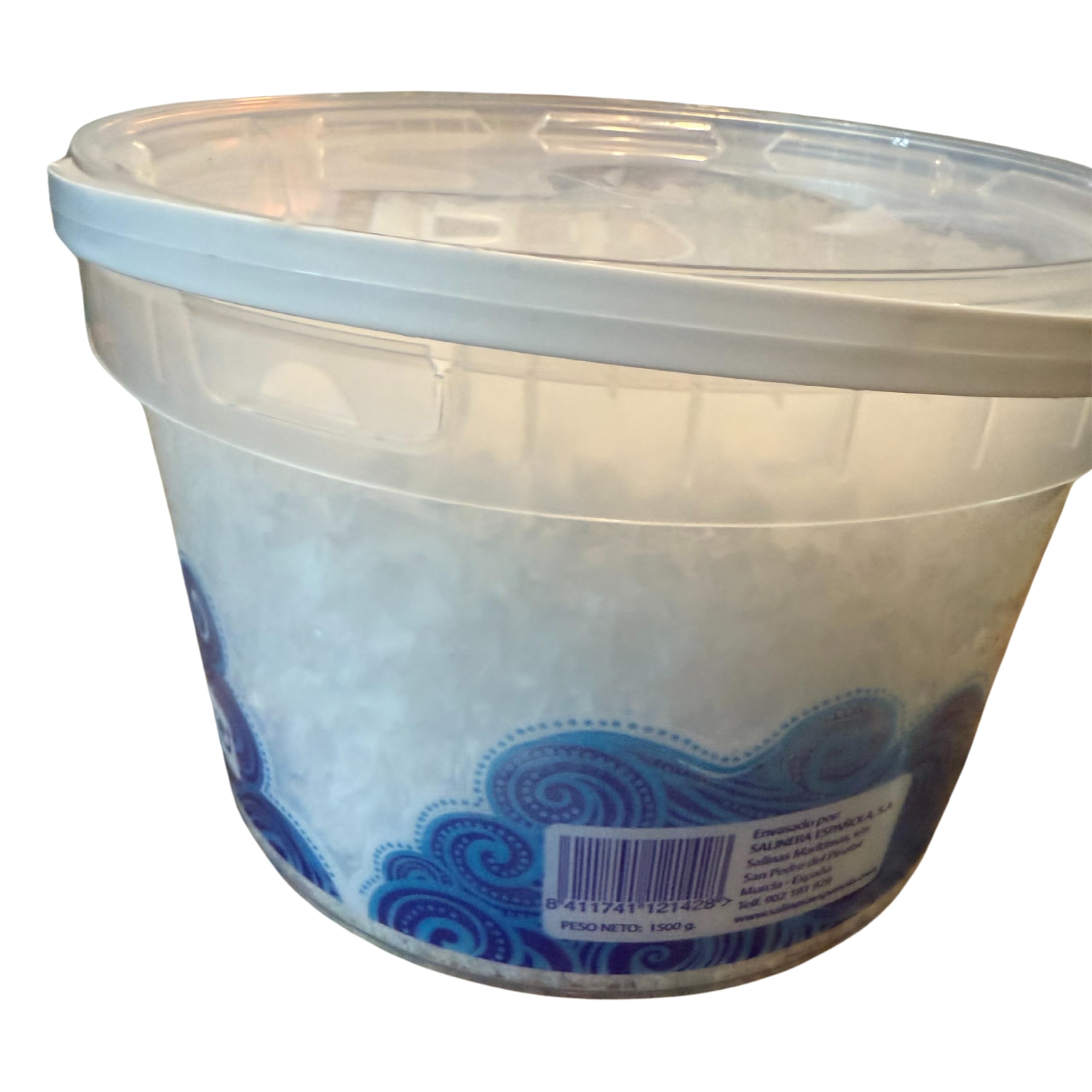 Cubo 1,5 kg Sal de Escamas Marsalis - Sal Marina Gourmet para Cocina Premium