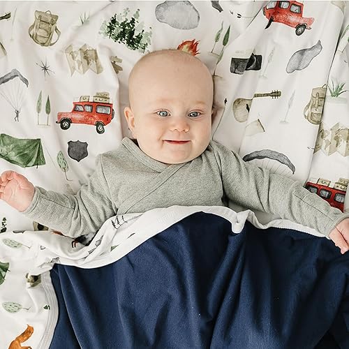 Miniatura 8 de Pobi Baby - Manta de bebé, suave y elástica para bebés, niños pequeños y niños (Explore)