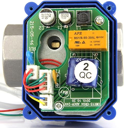 Miniatura 25 de U.S. Solid CR-02 Válvula de bola motorizada, 3 cables, Gris, 2.00watts, 12.00 volts Acero,Latón,https:/ www.Yaxa/dp/undefined