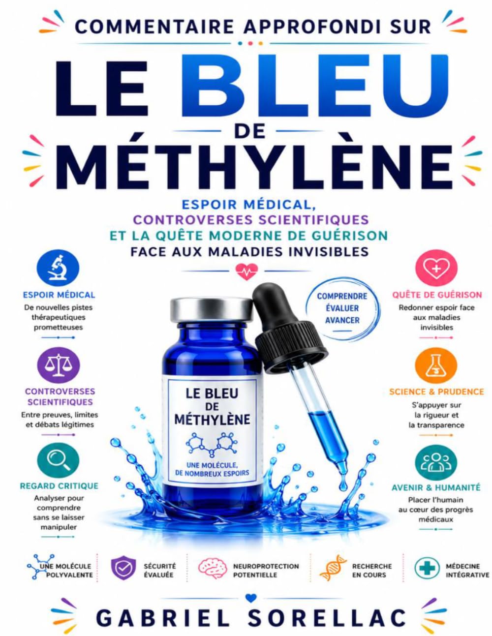 Commentaire approfondi sur Le Bleu de méthylène : Espoir médical, controverses scientifiques et la quête moderne de guérison face aux maladies invisibles
