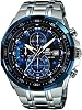 Casio CASIO EDIFICE Quartz Mens Wristwatch EFR-539D-1A2V BlackBlue Parallel Import