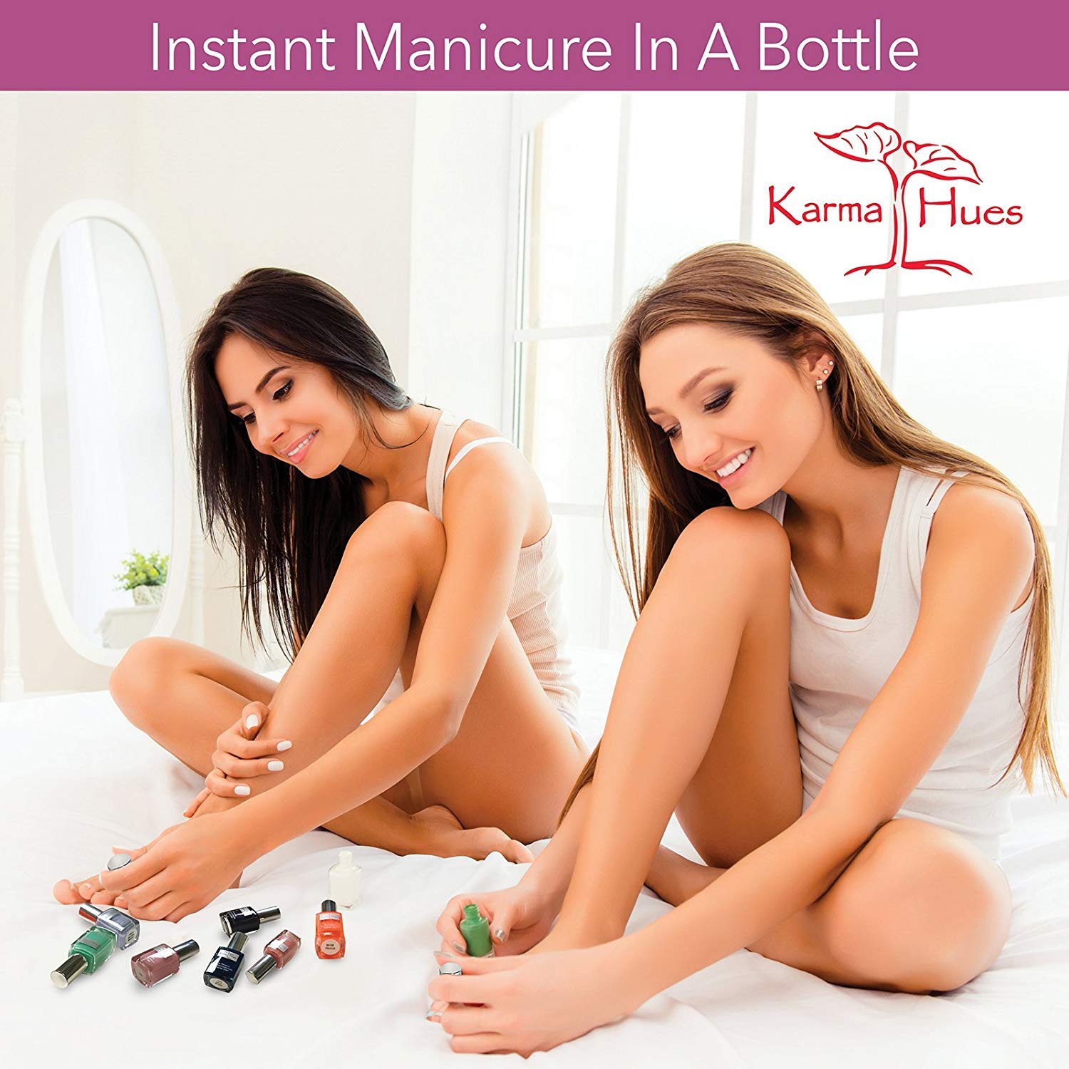 Karma Naturals Nail Polish – Non-Toxic, Vegan & Cruelty-Free (OH MY, 0.43 fl oz)