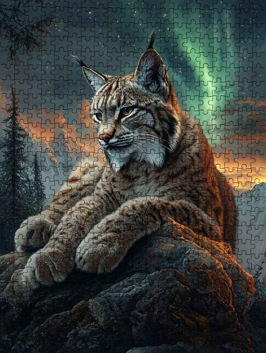 Katze Aurora Puzzle 6000 Teile, Klassische Puzzles, Geschicklichkeitsspiel Puzzle für Erwachsene, Puzzlespiele für Die Ganze Familie, Mit Schöner Verpackung, Dekoration Puzzles DX0YL3-637