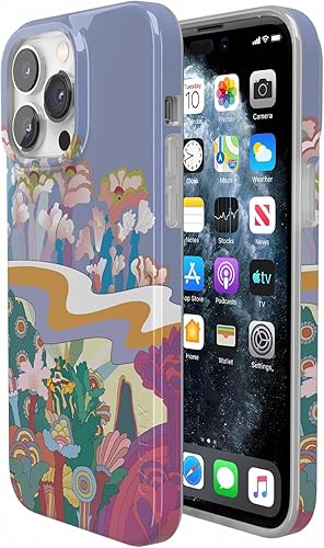 Miniatura 7 de Casely Funda para iPhone 14 Pro Max | Beatles | Bajo las olas | Submarino amarillo | Diseño clásico ultrafino | Compatible con MagSafe