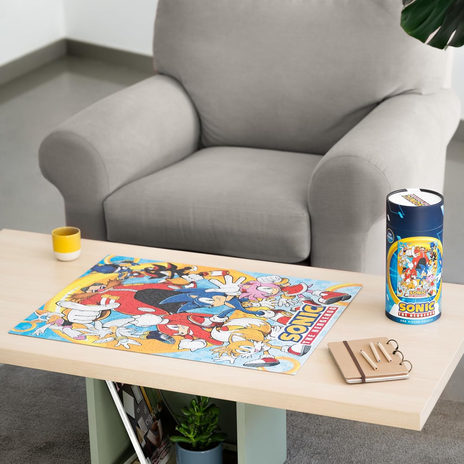 Grupo Erik - Classic Puzzles, PUZ50017, Sonic