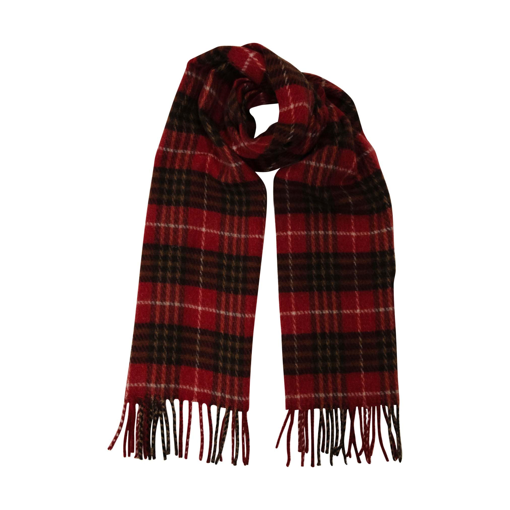 Heritage Traditions Red Heritage Soft Touch Tartan Blanket Scarves - Tartan