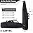 AUMTISC Soft Rifle Case 41/45/49 Padded Shotgun Gun Bag for Storage Scoped Rifles with Zippered Pocket, Detachable Shoulder Sling (Black-52\'\'-Fits Rifles Up To 49\'\')