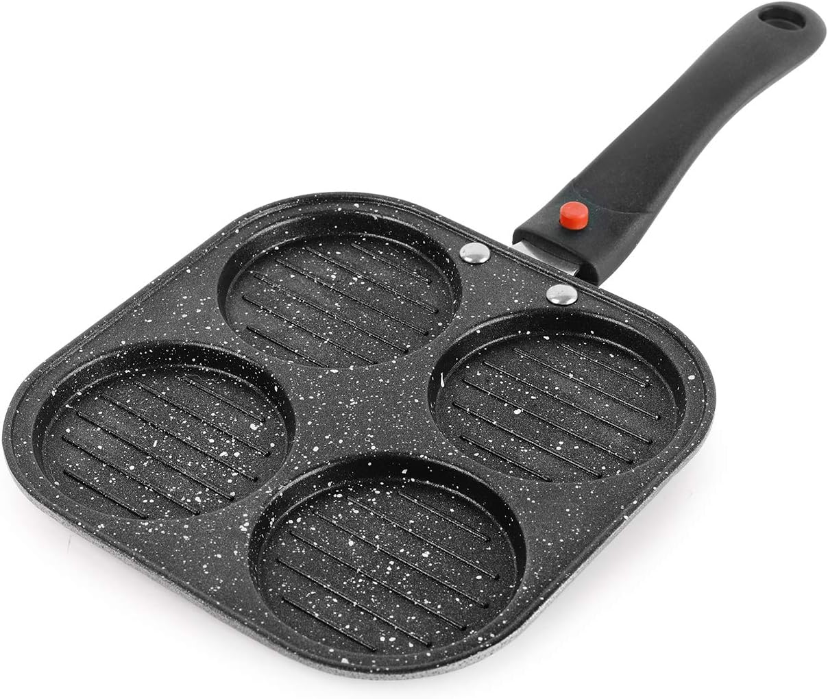 Cello Non Stick Uttapam Maker Aluminium Multi Snack Maker (4 Cavity)(Black)