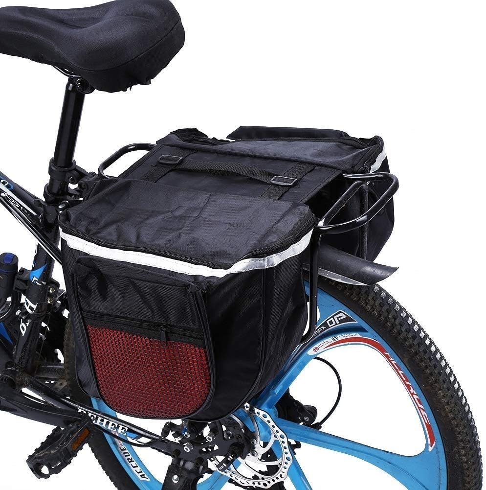 Taeku Borsa Posteriore Bici, Multifunzionale 27L Pacchetto Zaino Borsa