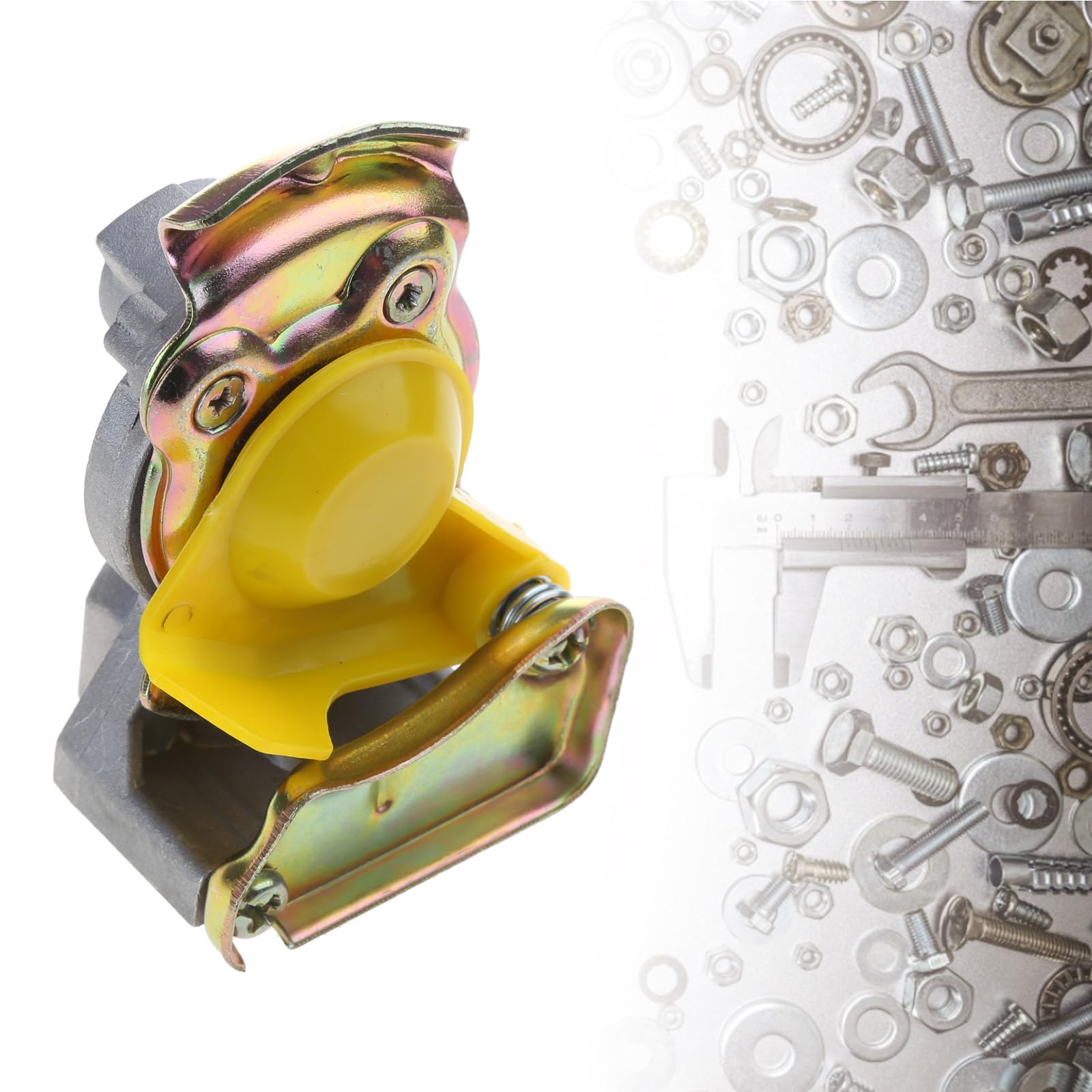 Testa di frizione resistente in metallo Aloy con filettatura interna da 1/2 pollice NW7.2 Accoppiamento ad aria compressa per trattore camion