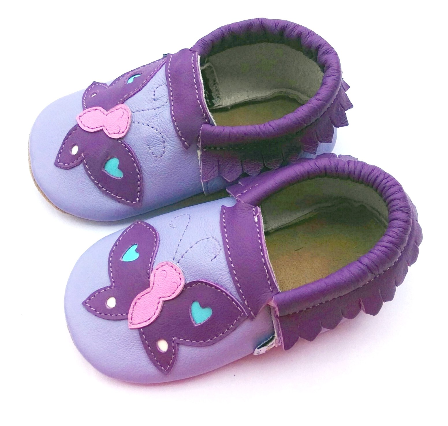 Baby Unisex Brogue Wingtip Moccasin Pram Shoe Red (6-12 Months)