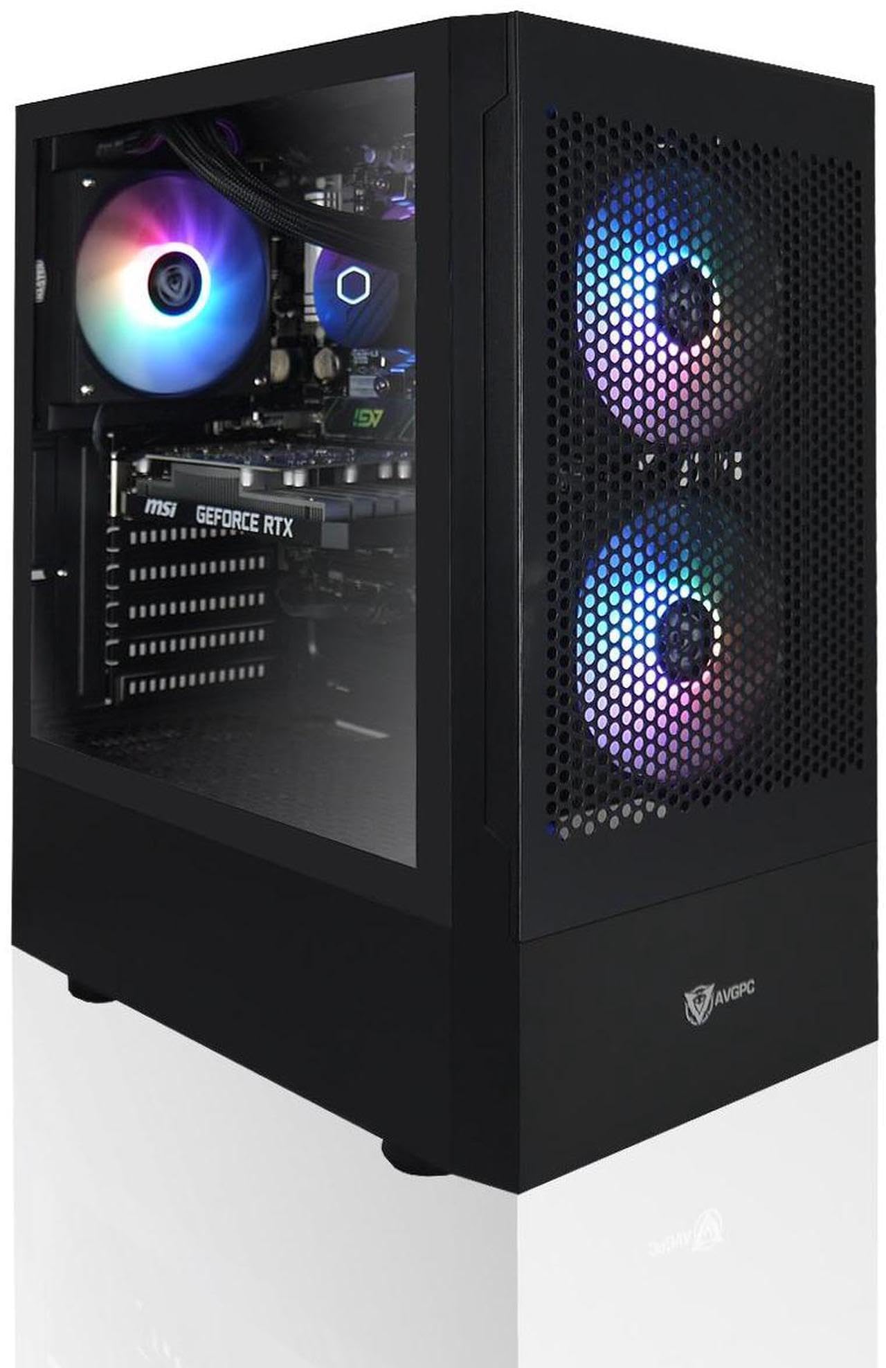 【村太PC】Ryzen7 5700x RTX4060 Amazon.com: Gaming PC Desktop RTX 4060 8GB AMD Ryzen 7 5700X 4.6