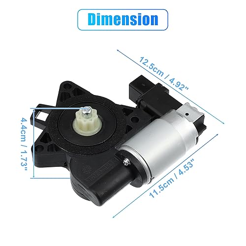 Miniatura 7 de X AUTOHAUX Motor de elevación de ventana eléctrica G22C5858XF para Mazda 3 2004-2009 para Mazda CX-7 2007-2012 Motor de elevación del regulador de
