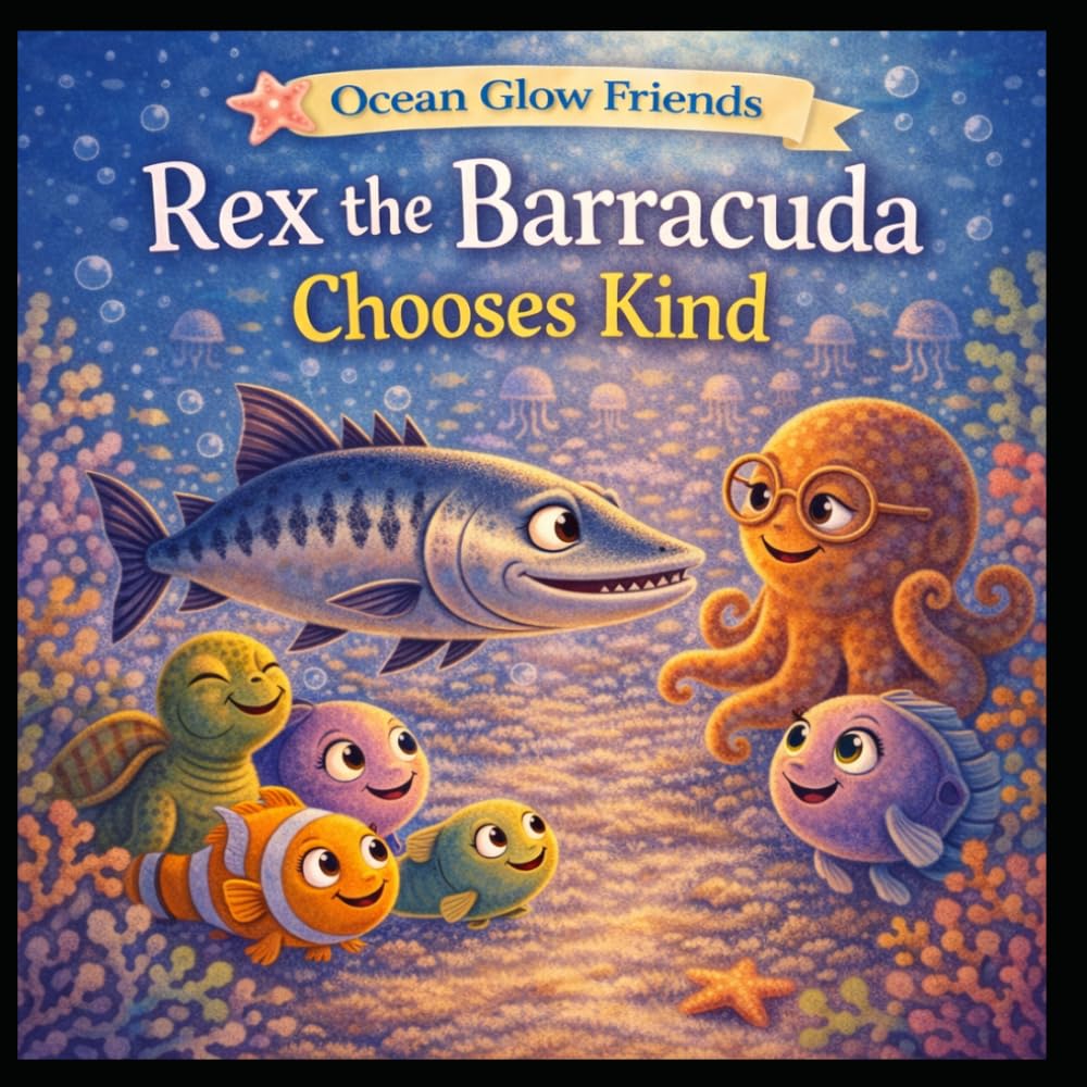 Rex the Barracuda Chooses Kind (Ocean Glow Friends)