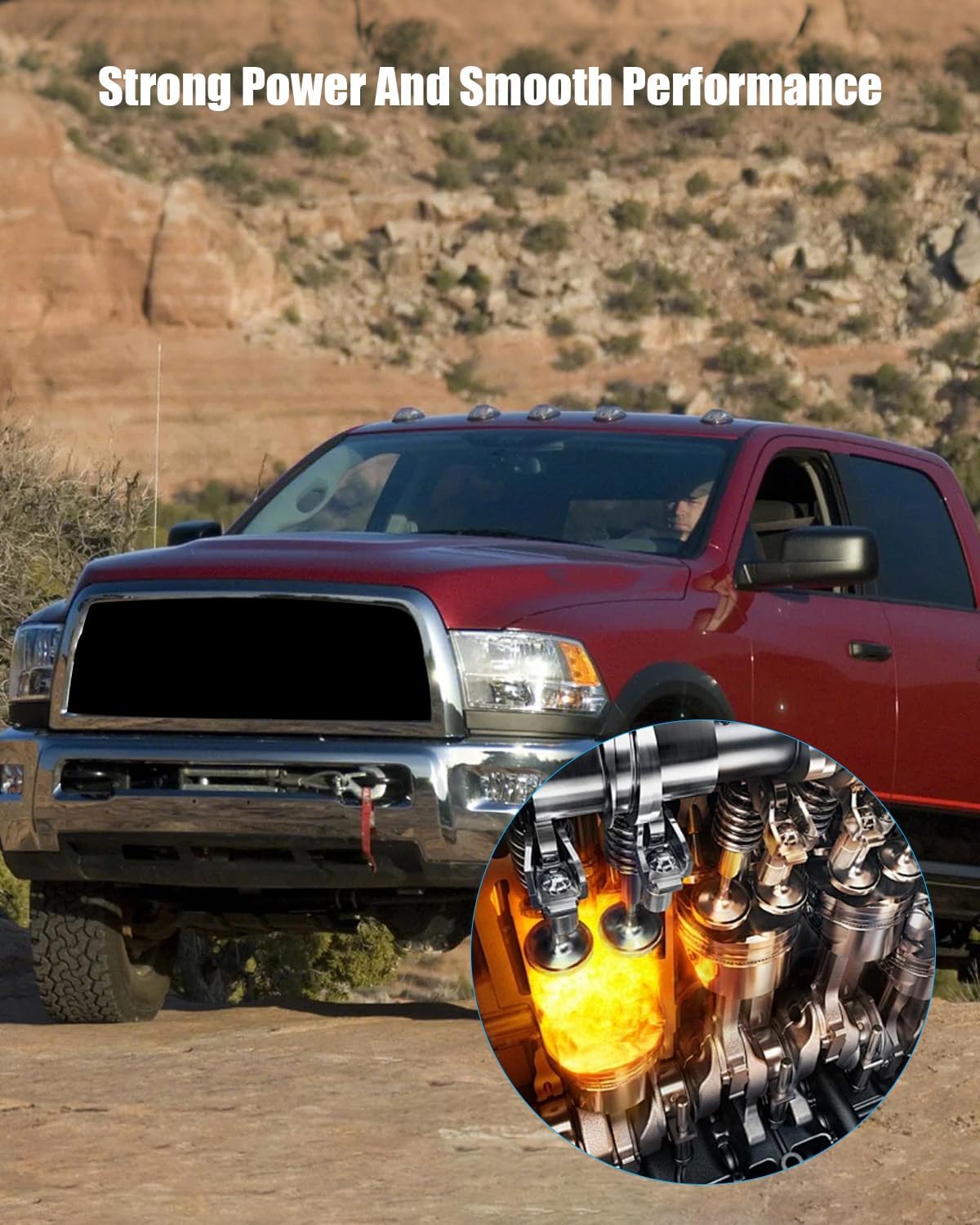 Fuel Filter and Water Separator Filter Replace FF100-2 WS100, Fit for Dodge Ram 2500 3500 Powerstroke Cummins Duramax Diesel, 4PCS