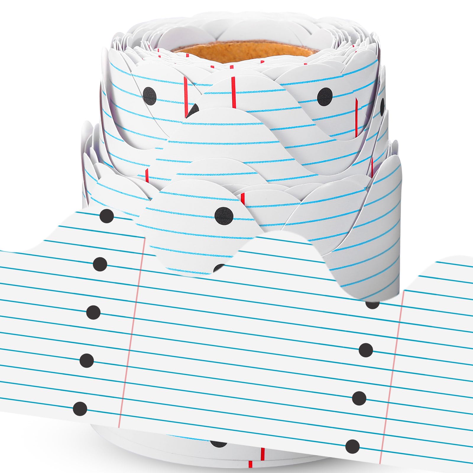 Bordures festonnées 10m Fuutreo pour tableau de classe et décoration festive de mariage