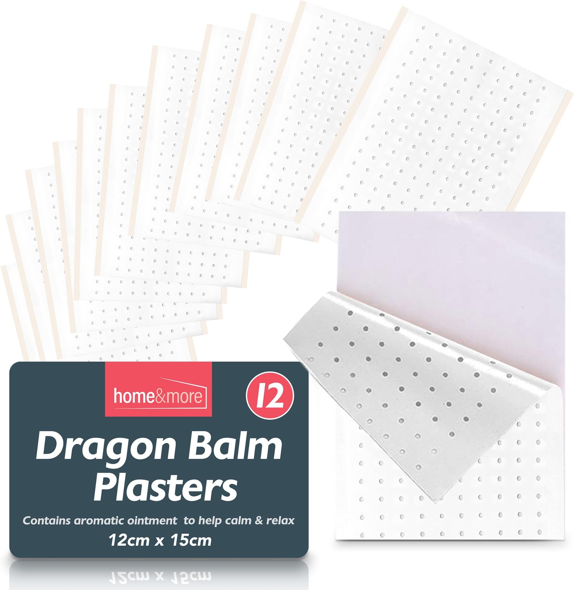 SOL 12pk Dragon Balm Plasters