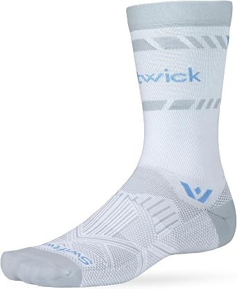 Swiftwick- ASPIRE Crew Cycling Socks, Firm Compression Fit, Moisture Wicking