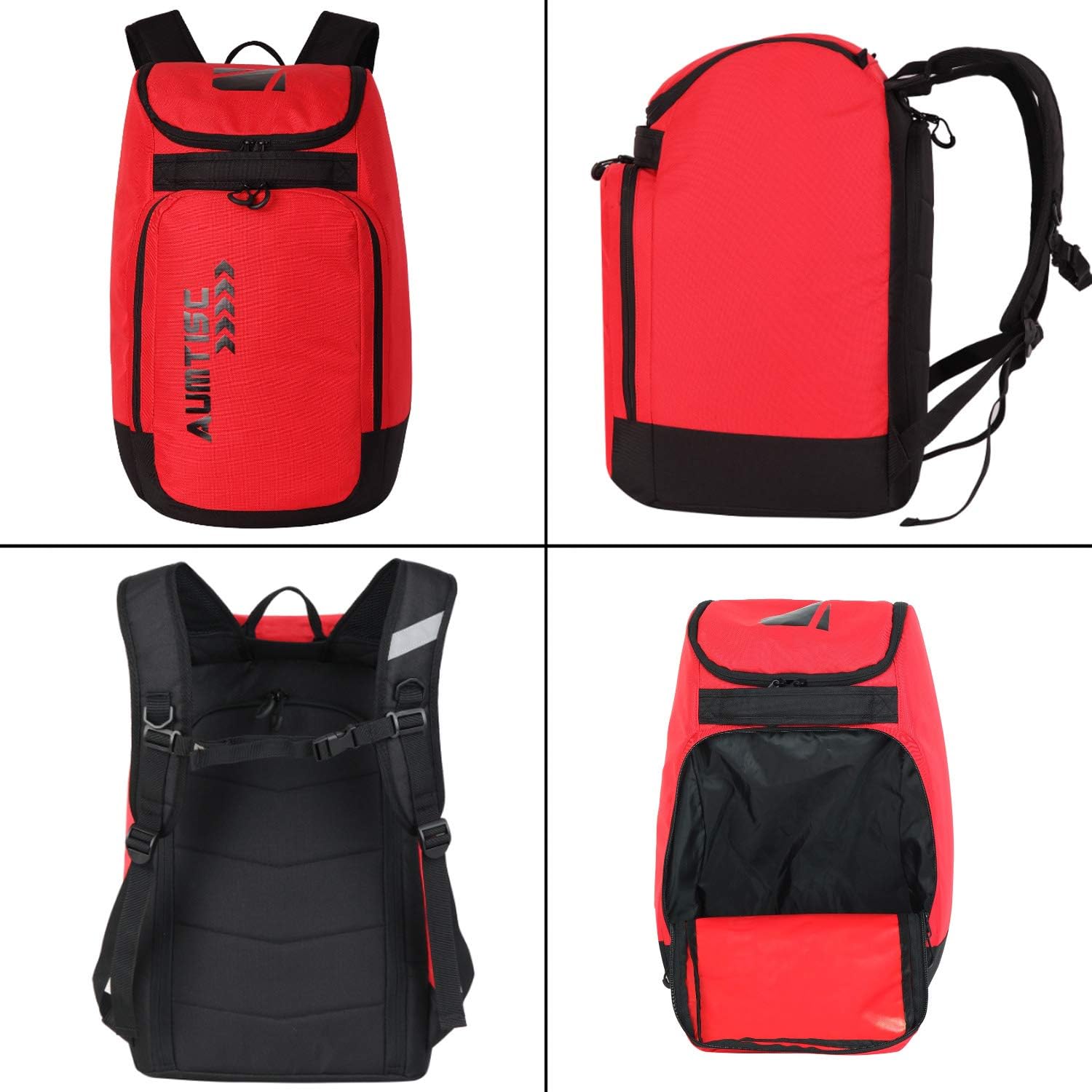 AUMTISC Ski Boot Bag Ski Backpack- Snowboard Boots Bag ski boot backpack for Flying Air Gloves Jacket Goggles(1886)