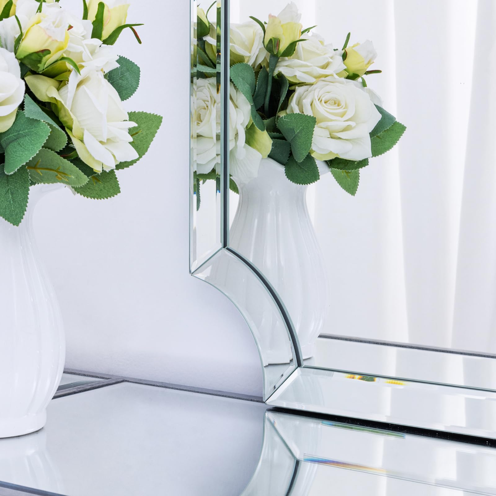 Amazon.com: Chende Arched Mirror for Living Room, 28