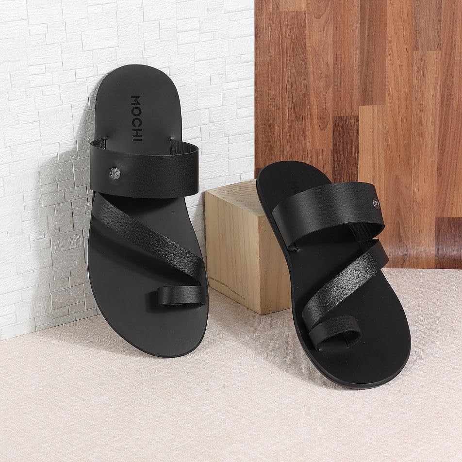 Image of Mochi Men Leather Chappal
