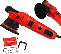 Maxshine M8S V2 Dual Action Polisher: 8mm Throw, 1000W Motor, 6 Speeds, 5" Plate for Car, Boat Paint Correction & Swirl Removal