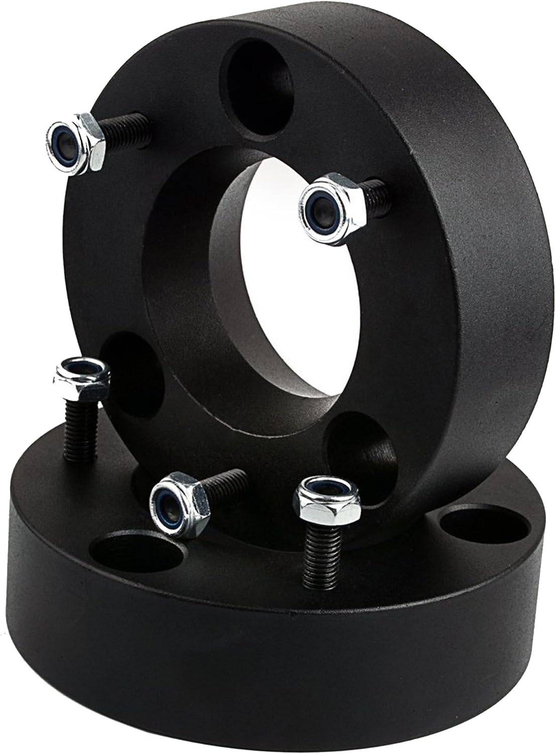 Front Leveling Lift Kit 2-2" Strut Spacers Extension Kits Black Compatible with Ford F150 2004 - 2017