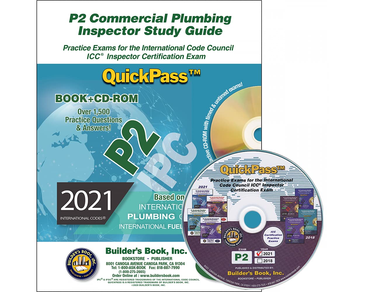 P2 Commercial Plumbing Inspector QuickPass Study Guide Based On 2021 IPC & 2021 IFGC