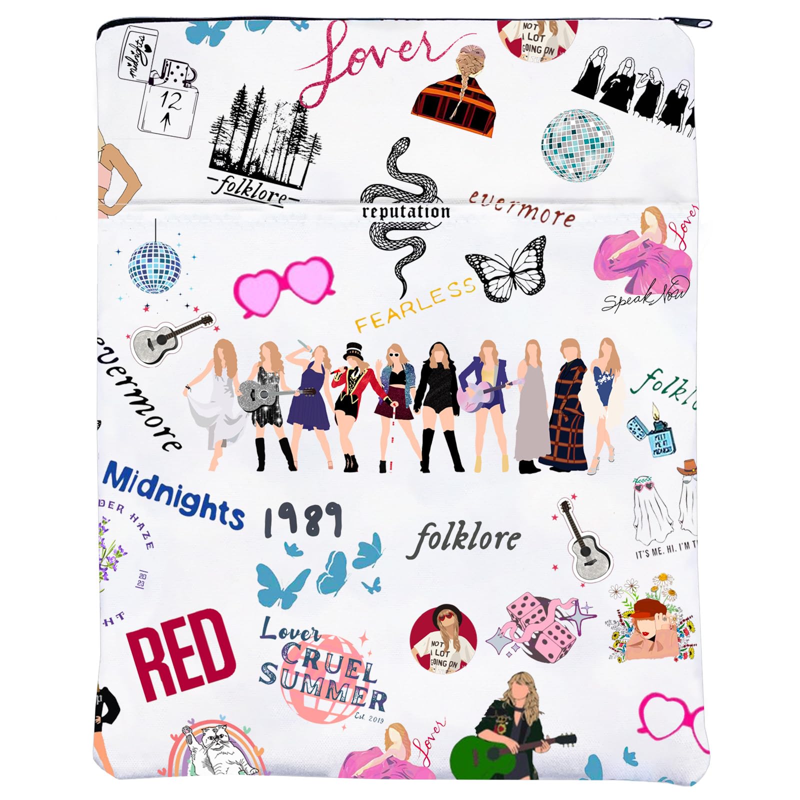 Singer Tour Gift Singer Version Book Sleeve Music Lover Gift Book Covers Singer's Merchandise for Fans (Album Book Sleeve)