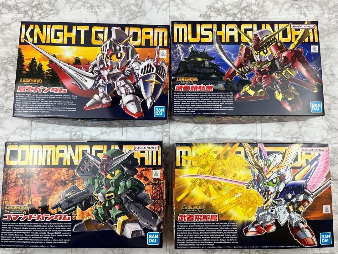 SD レジェンドBB 4点セット BB战士LEGEND BB SD激斗同盟限定套装| 高达