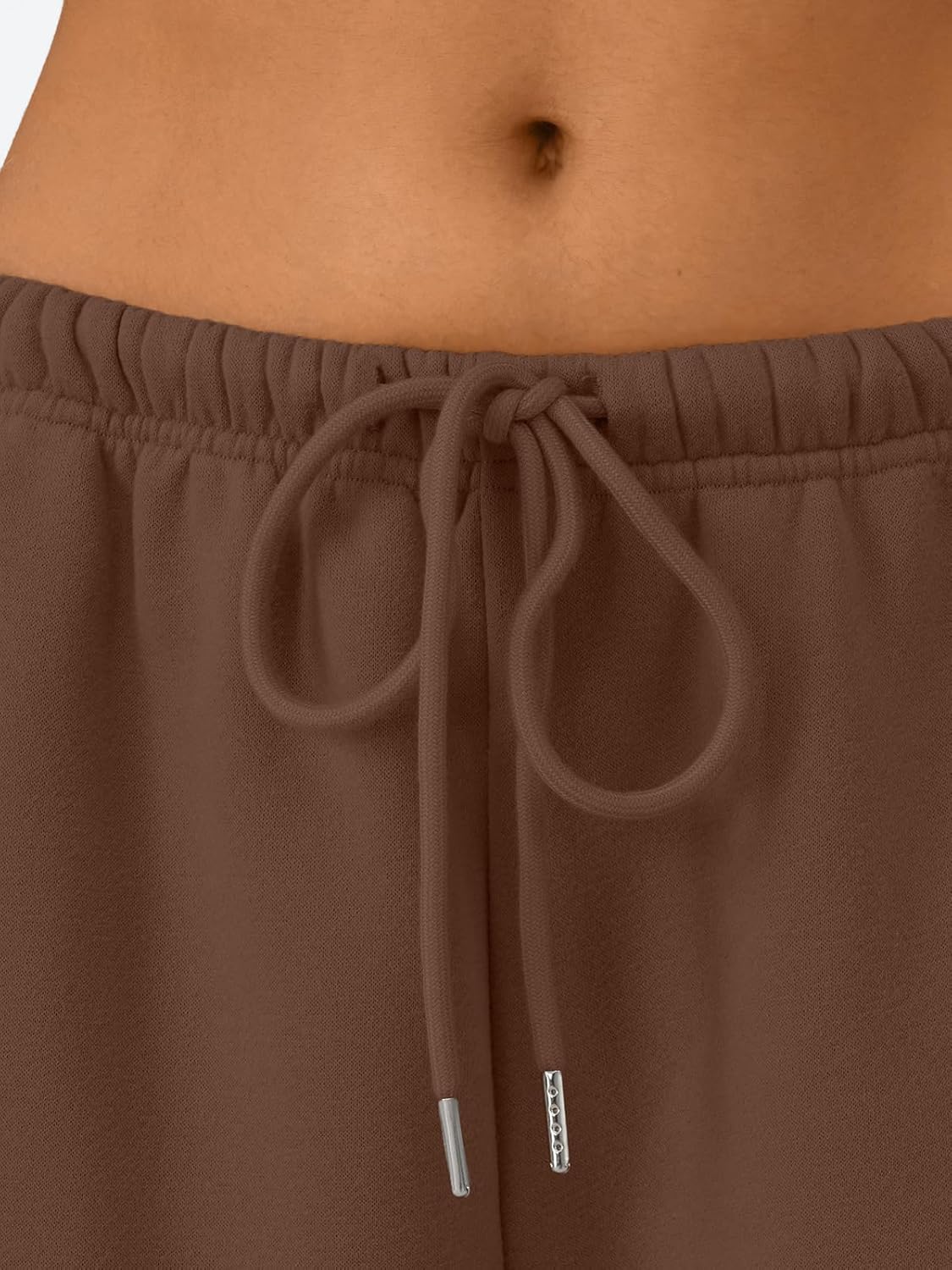 Trendy Queen Womens Wide Leg Sweatpants Baggy Drawstring Low Rise Lounge Pants 2026 Fall Joggers with Pockets - Image 6