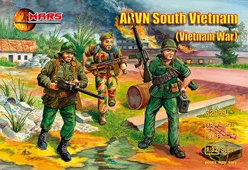 Mars Figures 32009-1/32 ARVN South Vietnam Vietnam War Vietnam War Model kit