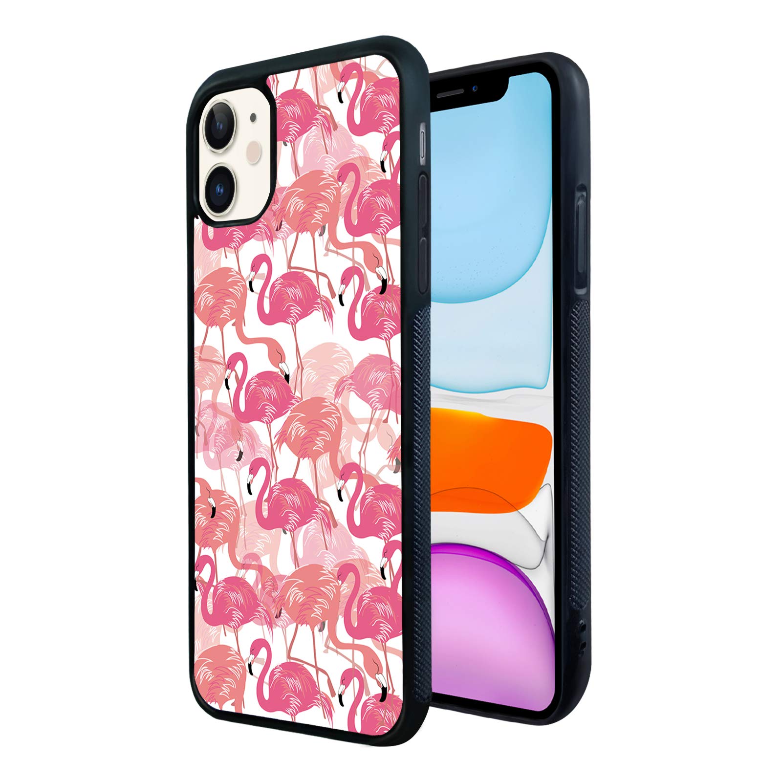 Amazon.com: FANXI Pink Flamingo Phone Case for iPhone 11 6.1