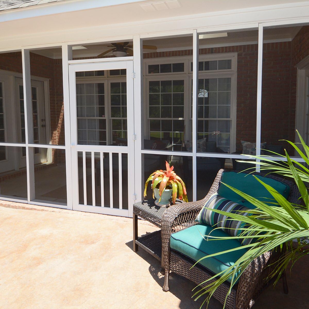 Amazon Com Phifer 3030323 Patio Screen 60 By 25 Black Tools Home Improvement