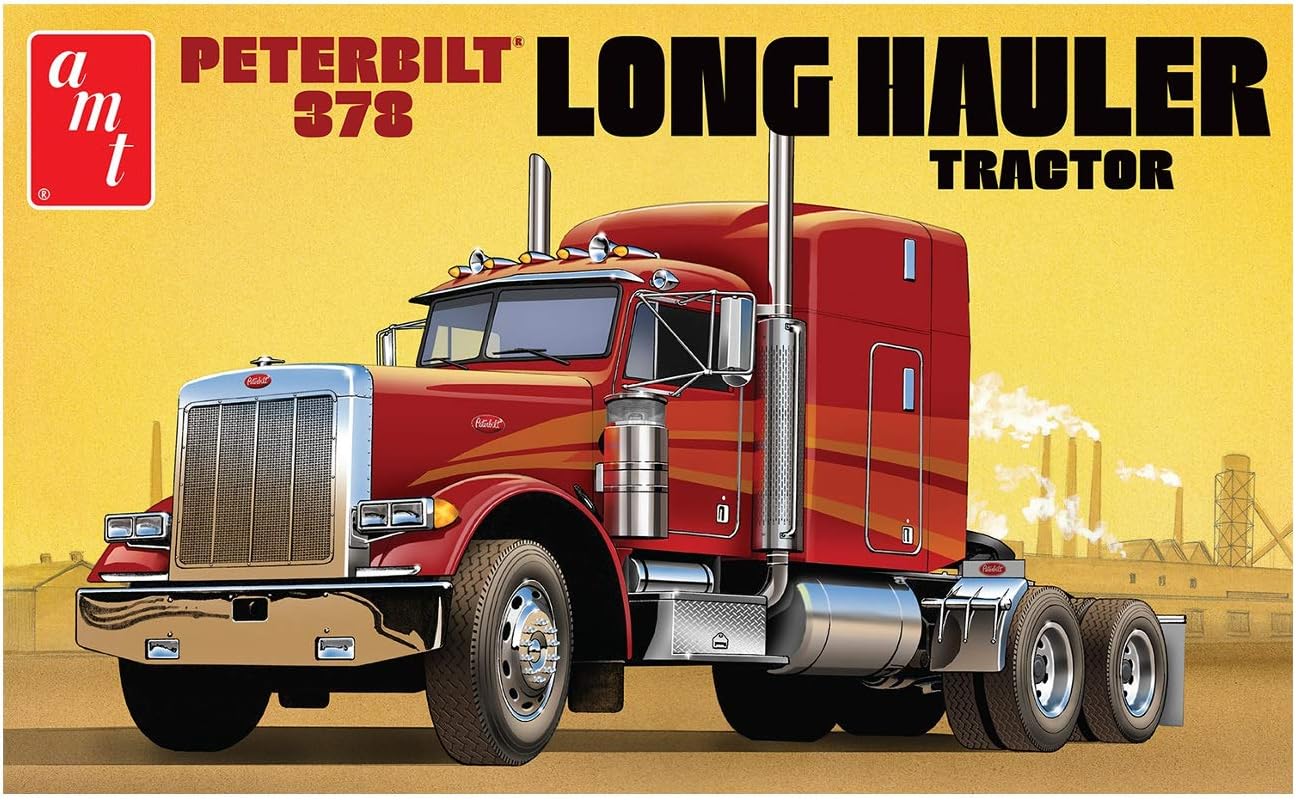 AMT - Peterbilt 378 Long Hauler Semi Tractor