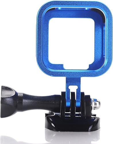 Miniatura 2 de Marco de aluminio para GoPro Hero4Session, CNC de aleación de aluminio Solid Funda protectora Esqueleto con tornillo y llave inglesa para GoPro Hero