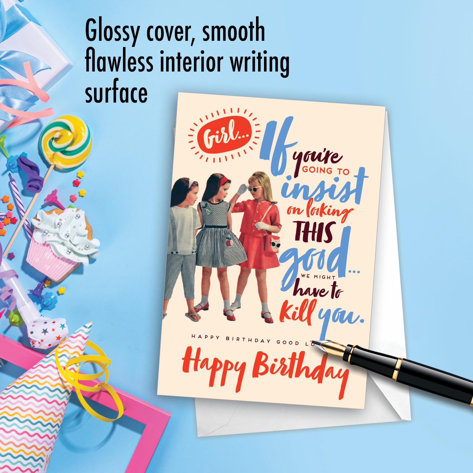 Lot De 10 Cartes Happy Birthday Girlfriend + Enveloppes - Neuf - Carte Anniversaire Copine - France