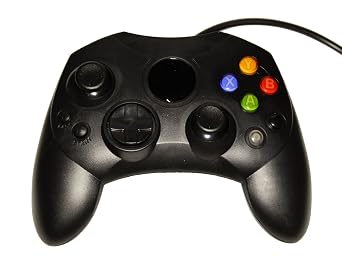 Black XBox Original Controller Bundle - Controller and Extension Cable - by Mars Devices